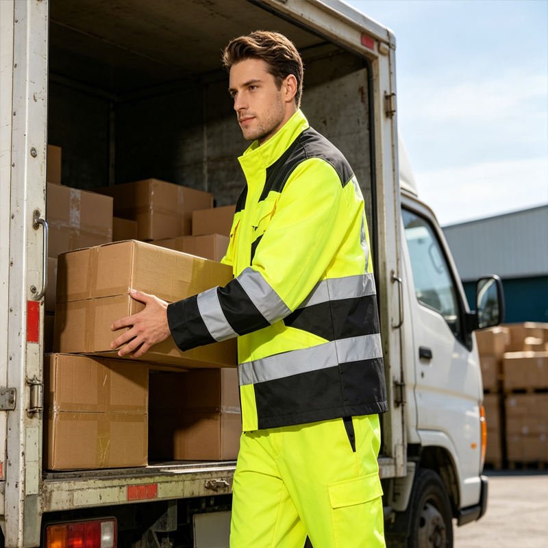 Hot Sale Fluorescent Yellow Traffic Patrol Road Maintenance
