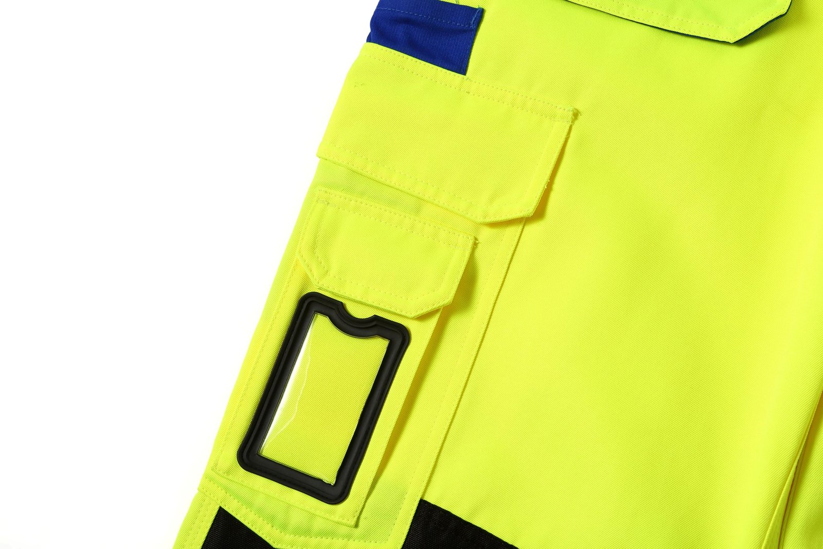 High Visibility Reflective Safety Work Trousers, 70% Polyester 30% Cotton EN ISO 20471 Cargo Work Pants for Men